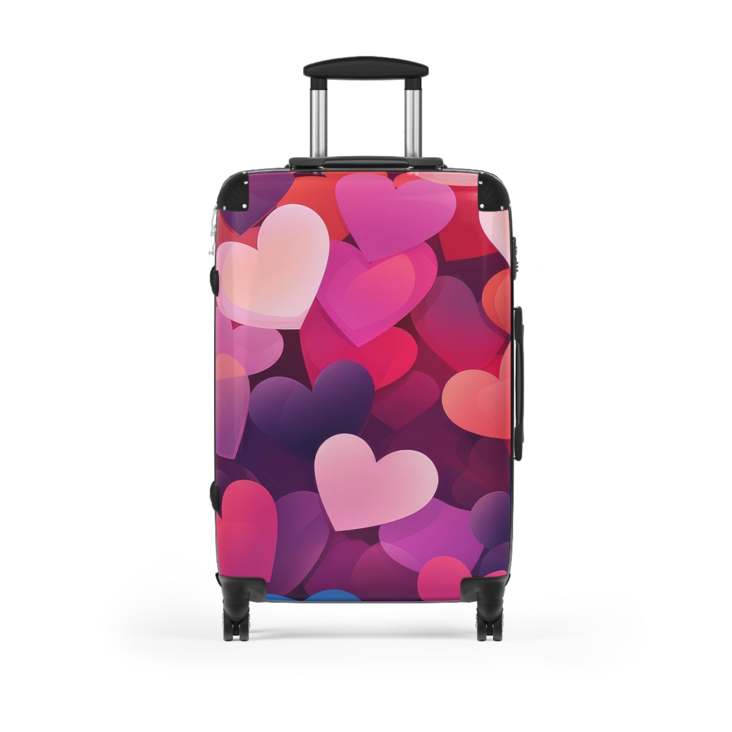 Love Colorful Heart Heart Art Carry-On Suitcase - Stylish Luggage for Travelers