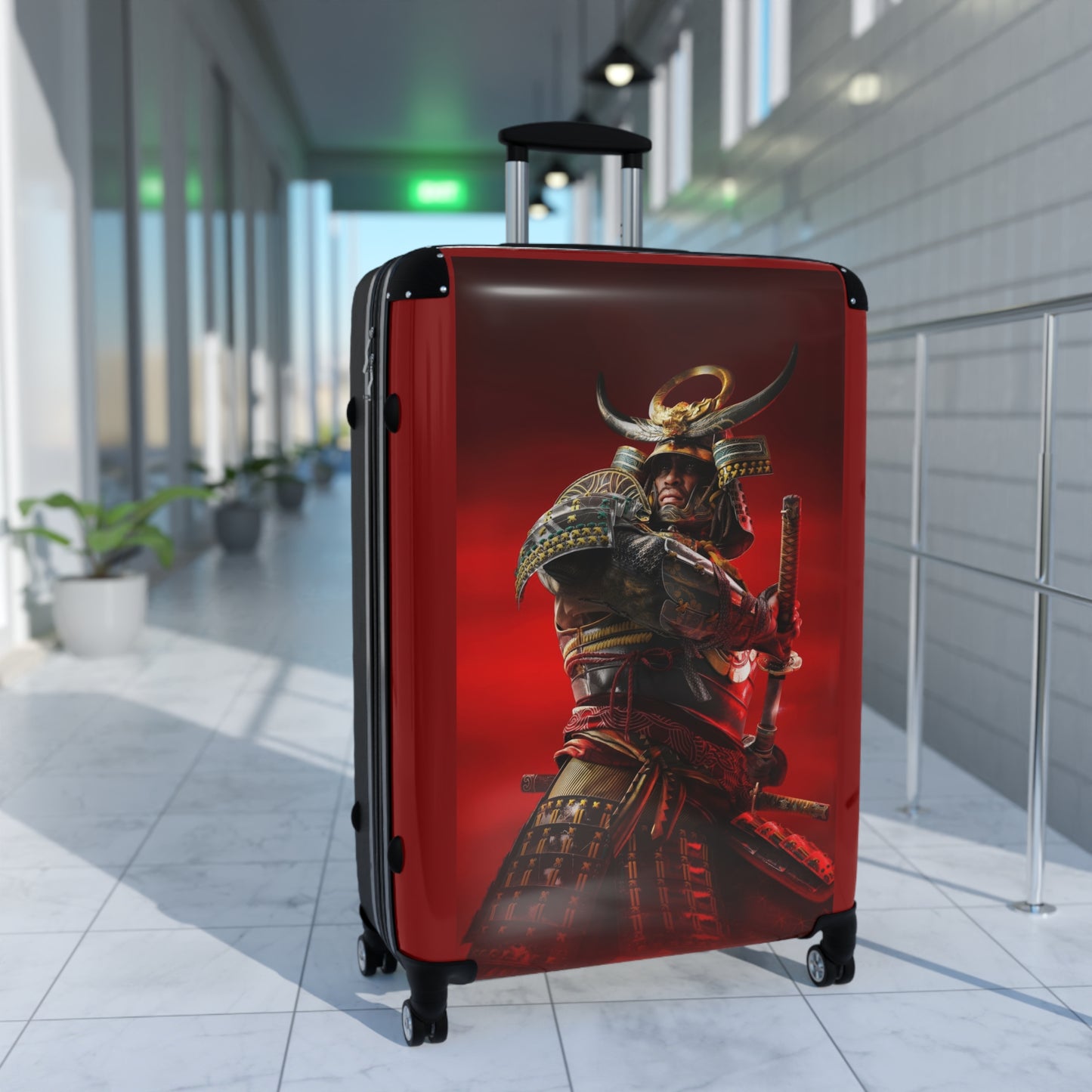 Video Games Assassin's Creed Yasuke Carry-On Suitcase - Stylish Luggage for Travelers