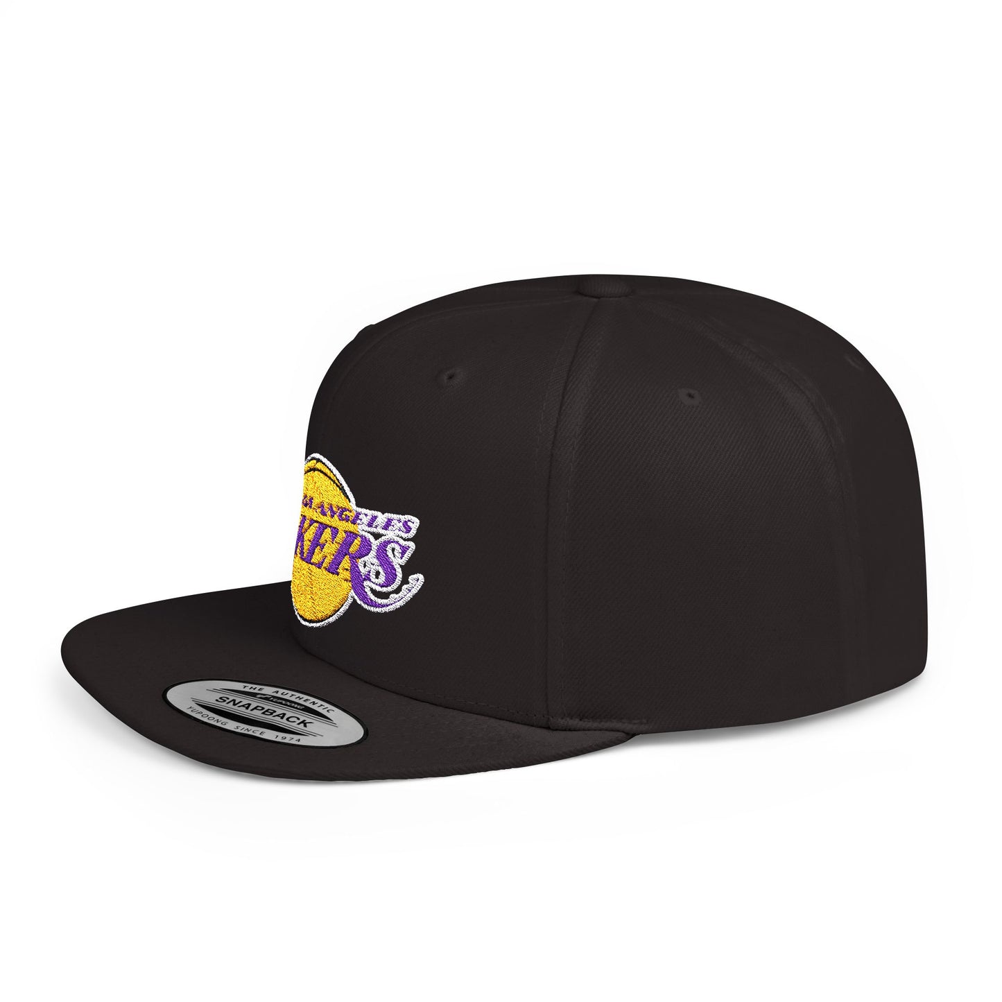 Los Angeles Lakers Flat Bill Snapback – Lightweight, Custom Fit, Premium Quality