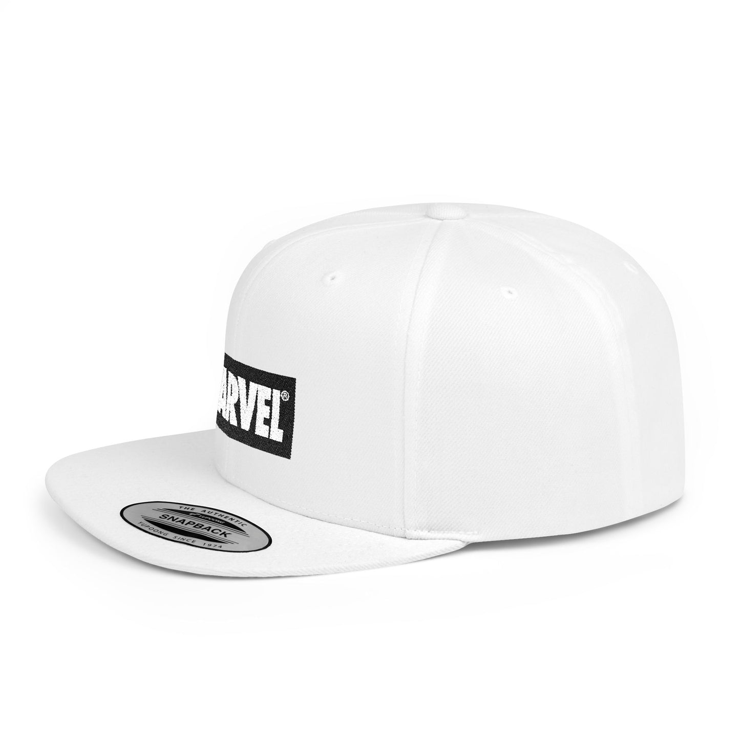 Marvel Comics Flat Bill Snapback – Lightweight, Custom Fit, Premium Quality