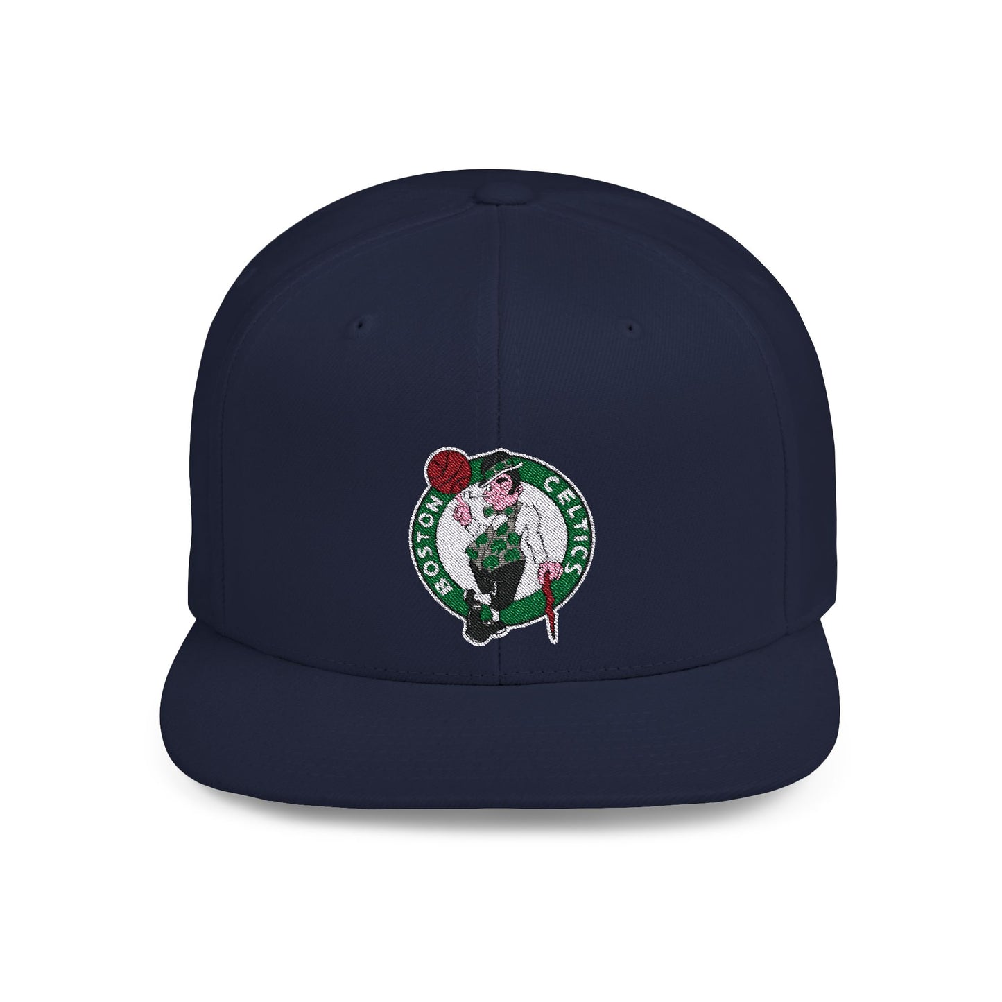 Boston Celtics Flat Bill Snapback – Lightweight, Custom Fit, Premium Quality
