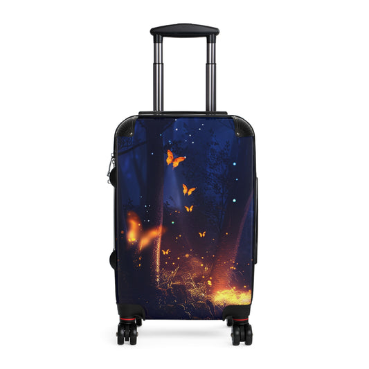 Nature Butterflies Farries Art Carry-On Suitcase - Stylish Luggage for Travelers