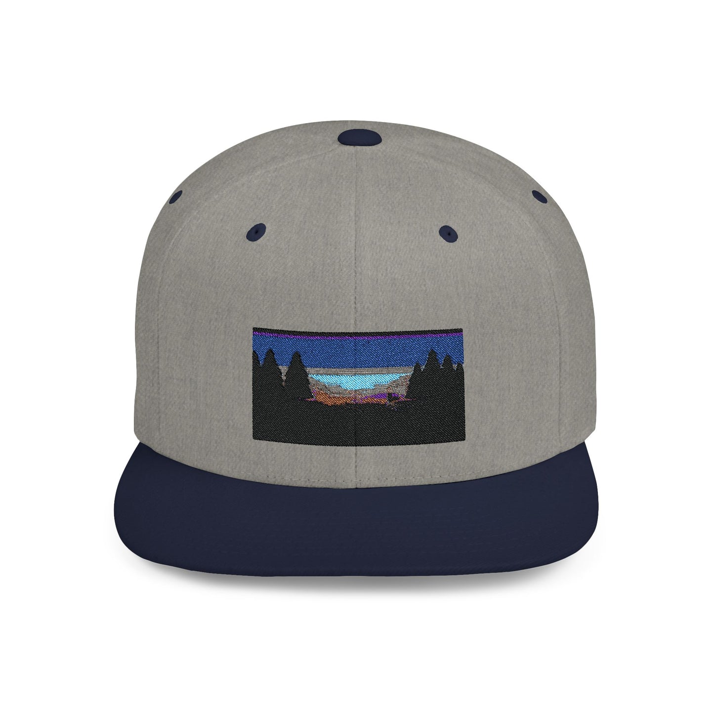 Moutain Fox Flat Bill Snapback – Lightweight, Custom Fit, Premium Quality