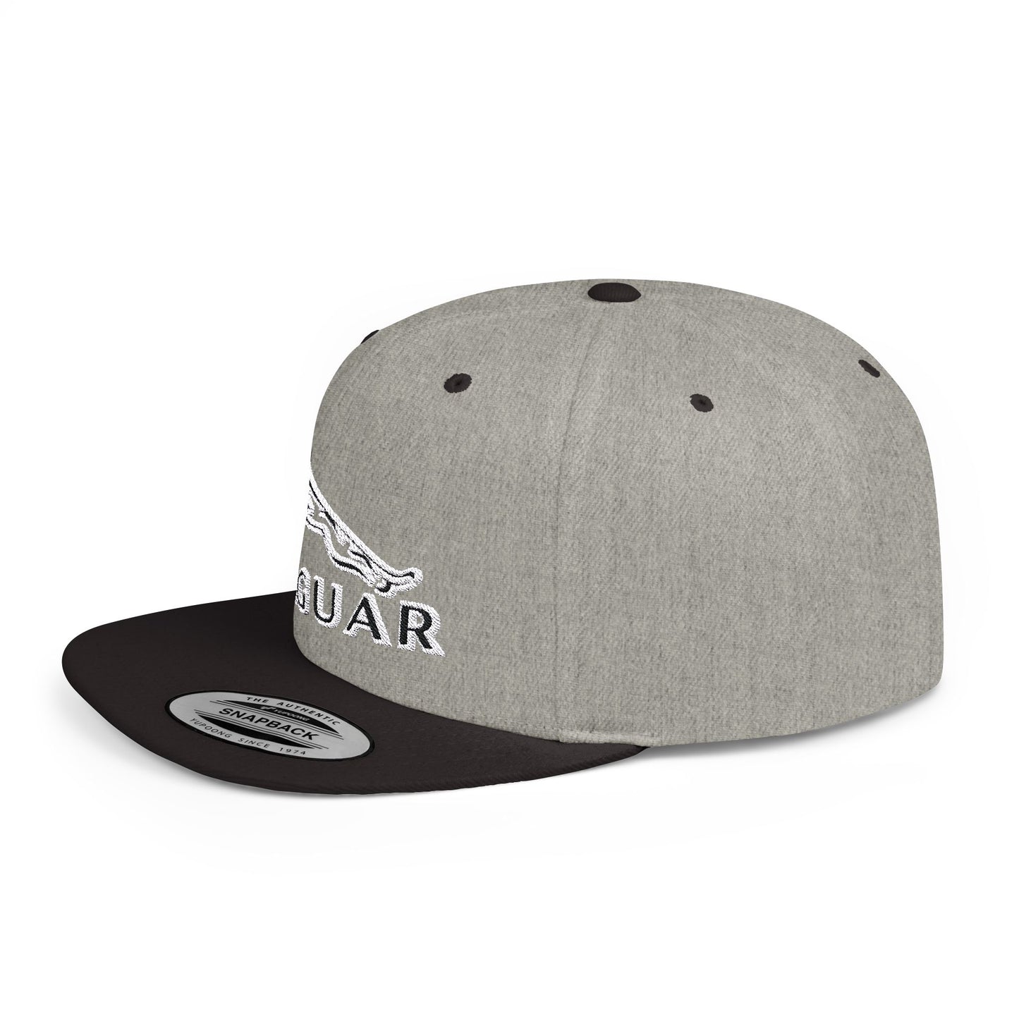 Jaguar Flat Bill Snapback – Lightweight, Custom Fit, Premium Quality