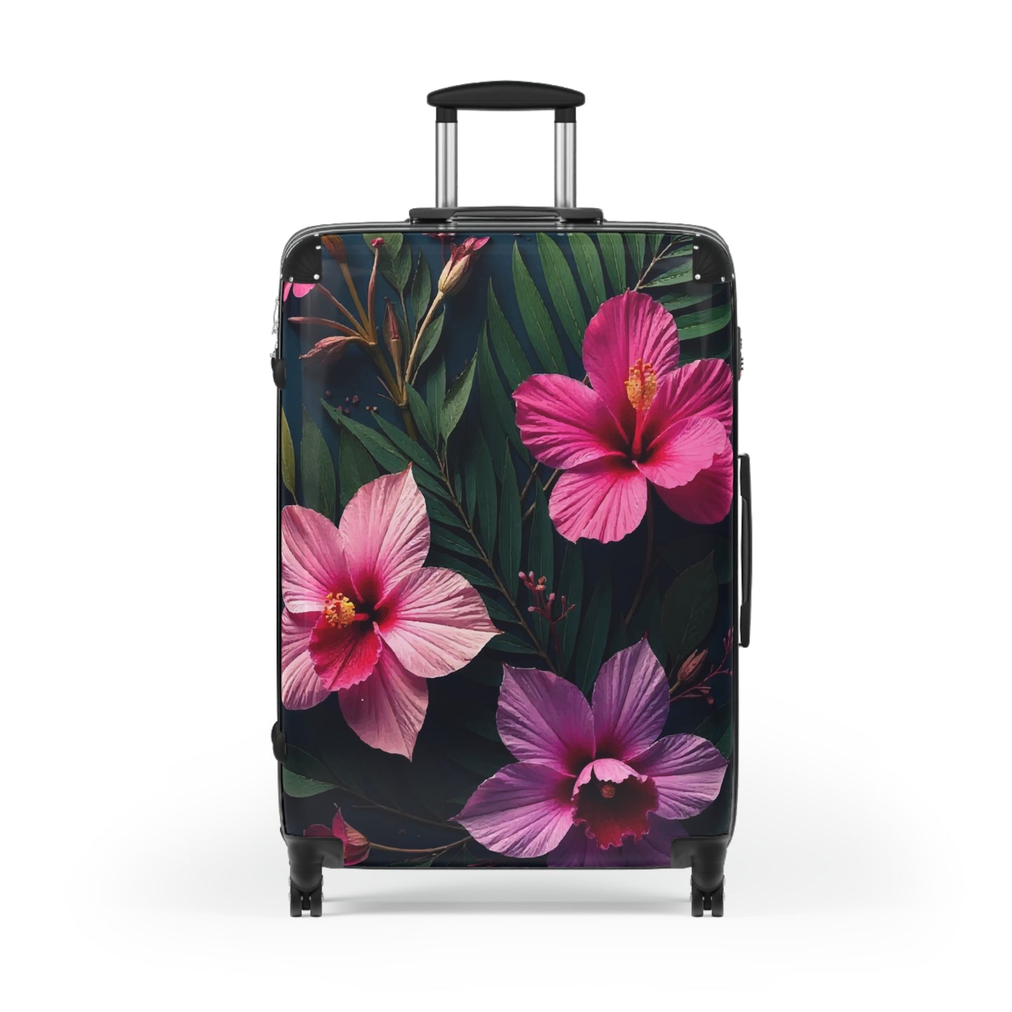 Nature Flowers Floral Beautiful Flower And Leaf Art Carry-On Suitcase - Stylish Luggage for Travelers