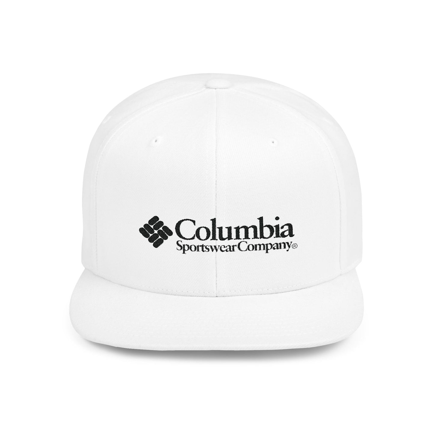 Columbia Sportware Company Flat Bill Snapback – Lightweight, Custom Fit, Premium Quality
