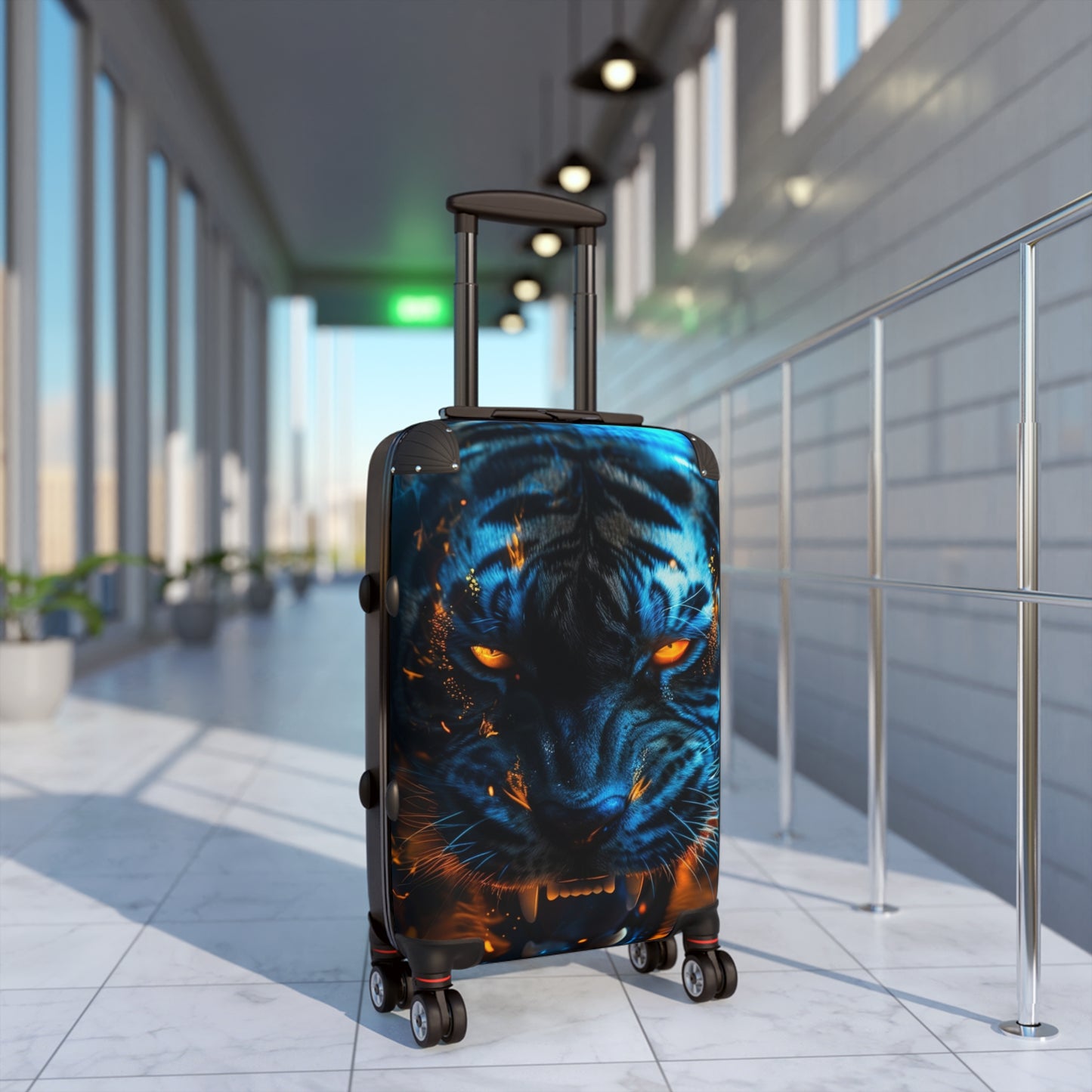 Animals Roaring Tiger Carry-On Suitcase - Stylish Luggage for Travelers