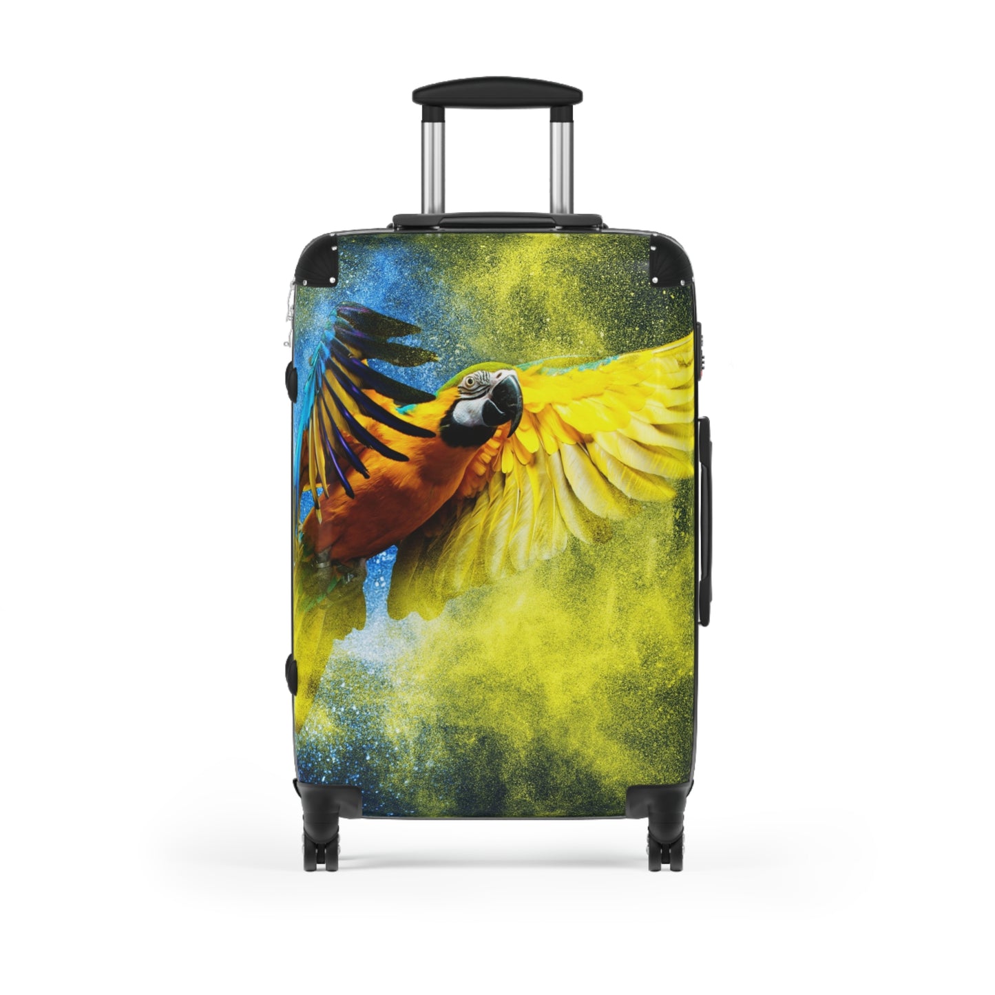 Animals Blue Yellow Macaw Carry-On Suitcase - Stylish Luggage for Travelers
