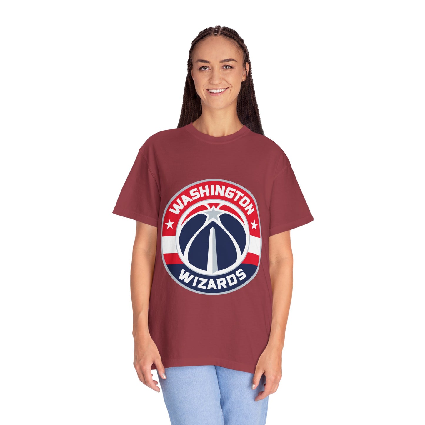 Washington Wizards Strong Garment-Dyed T-Shirt – Premium Cotton Tee for Customization