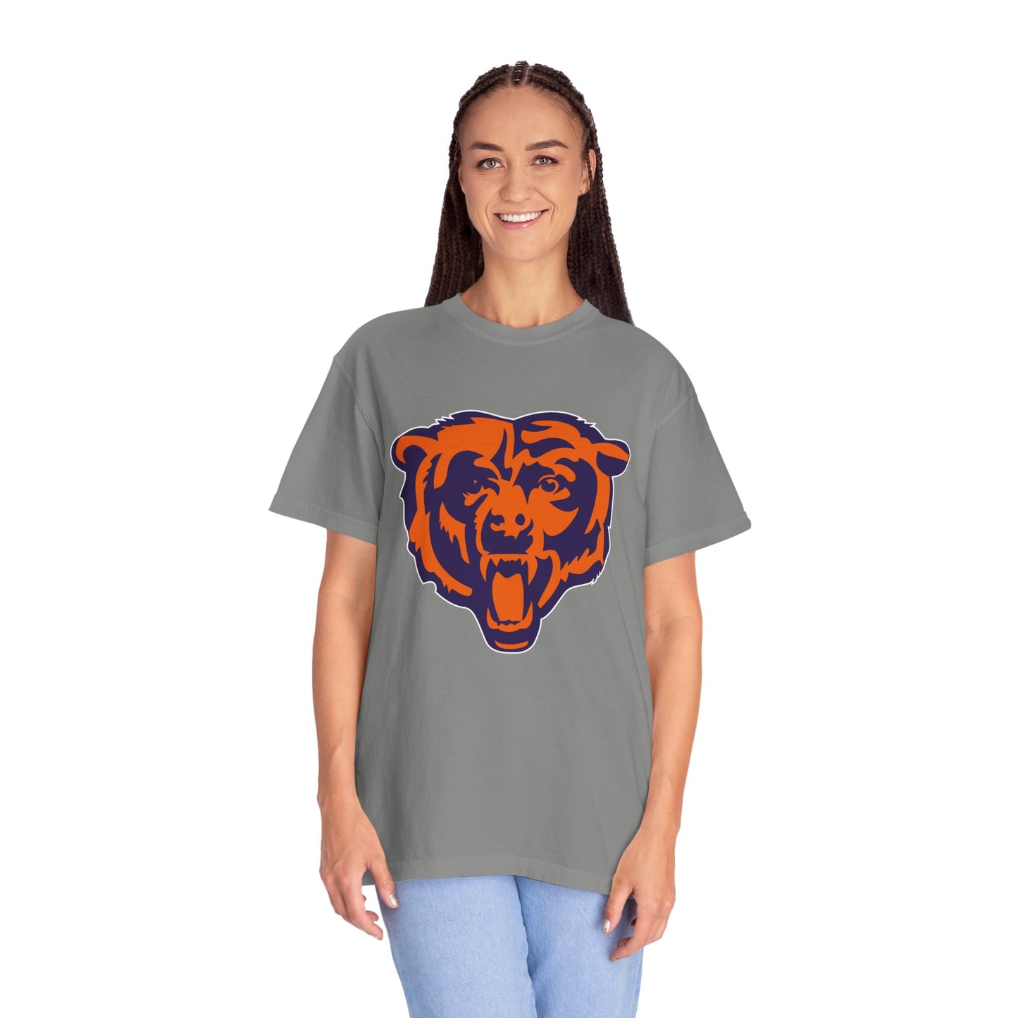 Chicago Bears Gear Garment-Dyed T-Shirt – Premium Cotton Tee for Customization