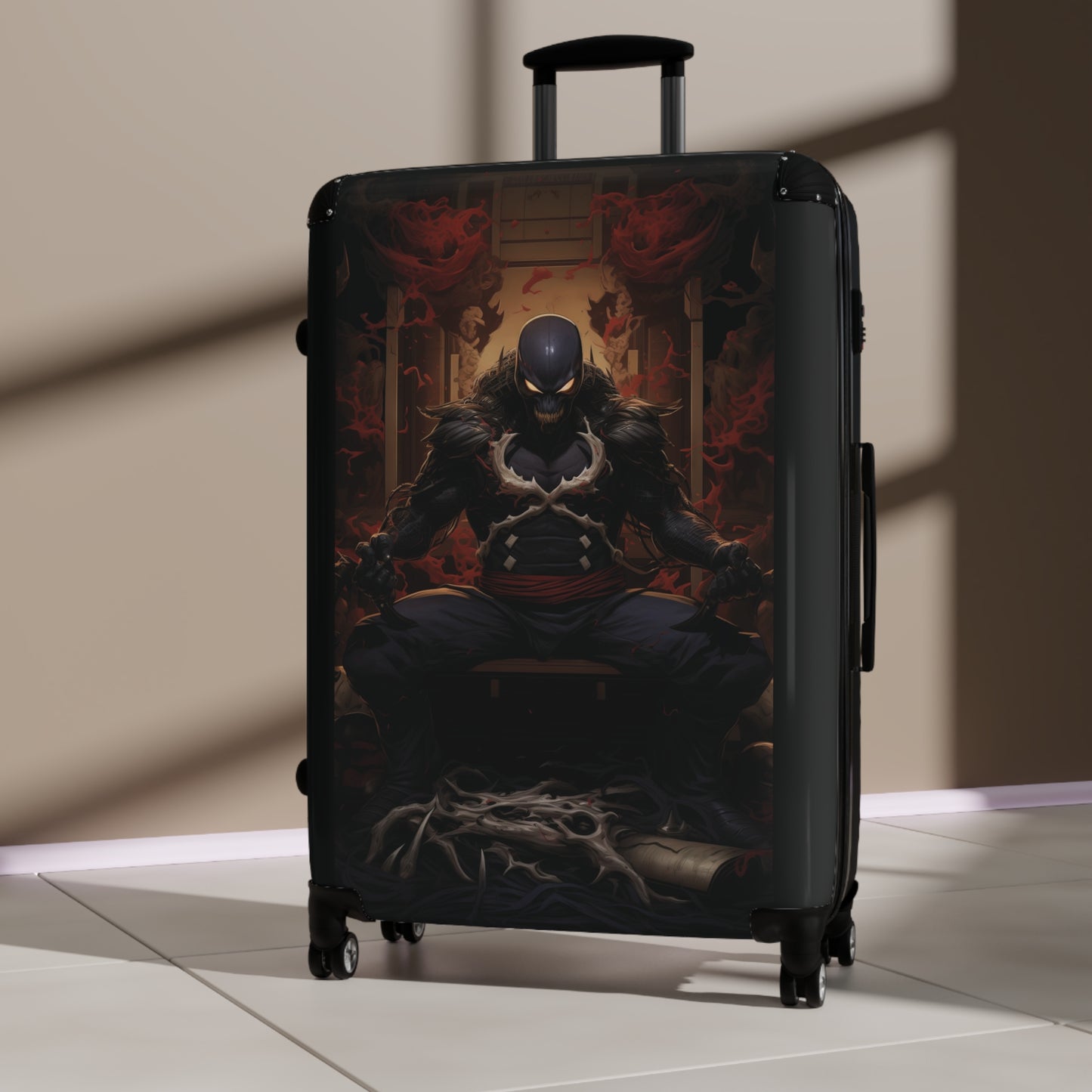 Marvel Venom Samurai Carry-On Suitcase - Stylish Luggage for Travelers