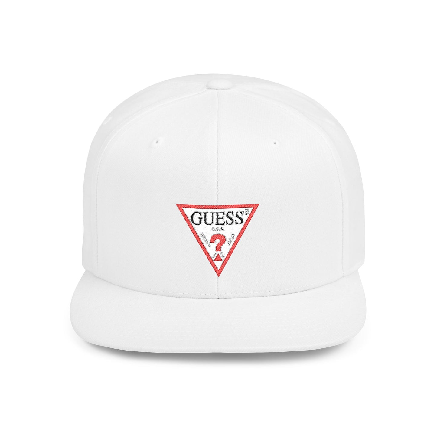 Guess Flat Bill Snapback – Lightweight, Custom Fit, Premium Quality