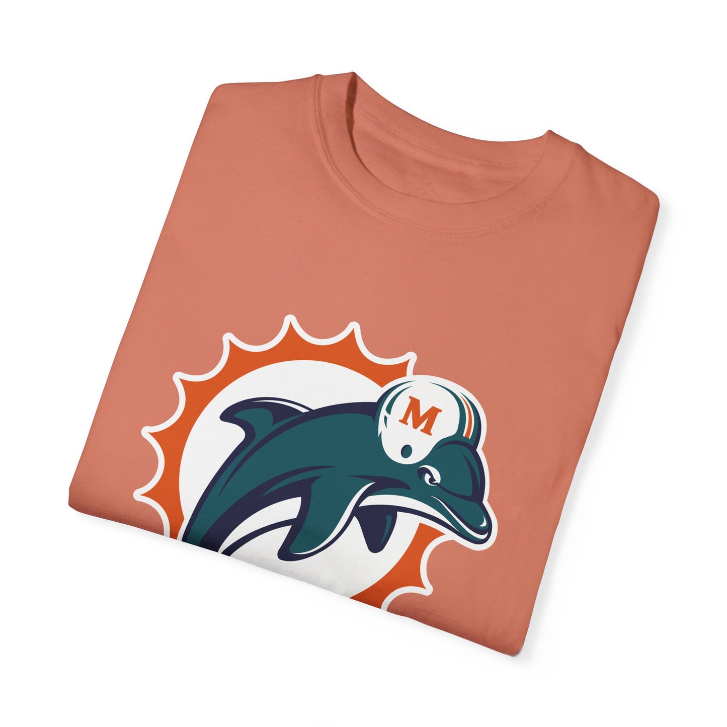 Miami Dolphins Gear Garment-Dyed T-Shirt – Premium Cotton Tee for Customization