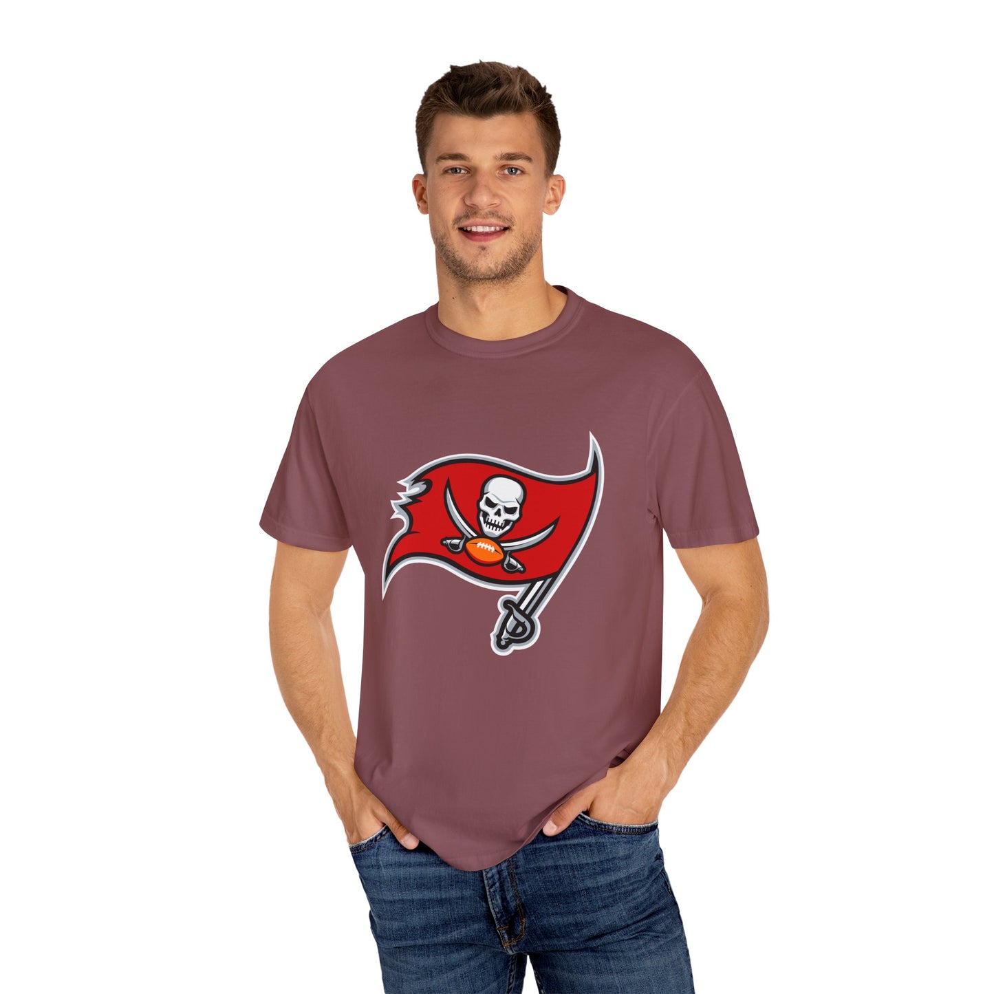 Tampa Bay Buccaneers Fan Gifts Garment-Dyed T-Shirt – Premium Cotton Tee for Customization