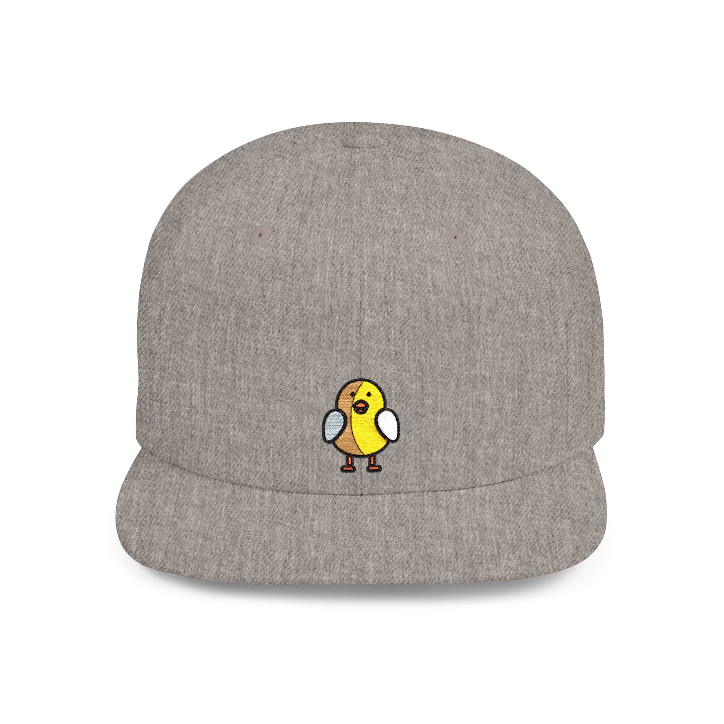 Icons Embroidered Chicks Flat Bill Snapback – Lightweight, Custom Fit, Premium Quality