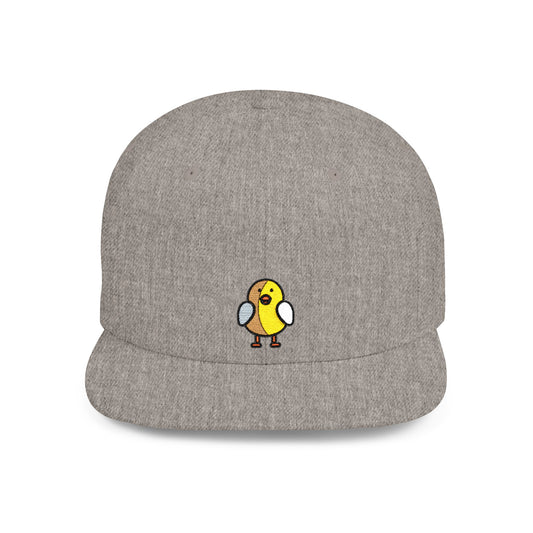 Icons Embroidered Chicks Flat Bill Snapback – Lightweight, Custom Fit, Premium Quality