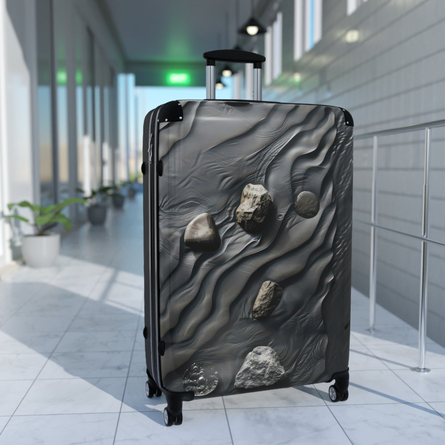 Nature Smooth Art Carry-On Suitcase - Stylish Luggage for Travelers
