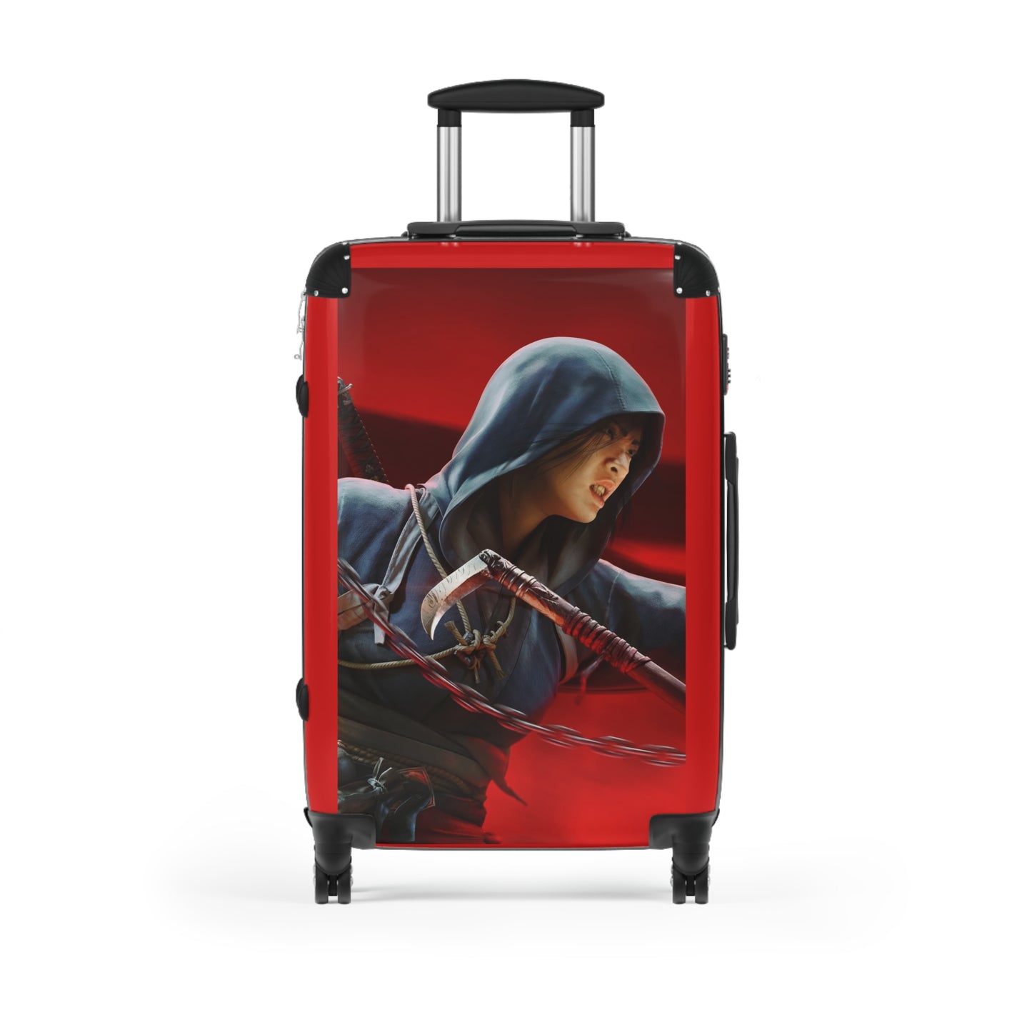 Video Games Assassins's Creed Naoe Carry-On Suitcase - Stylish Luggage for Travelers