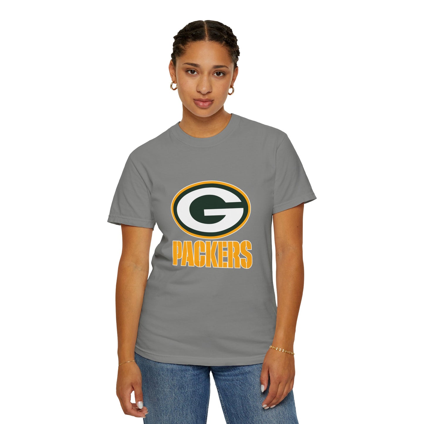 Green Bay Packers Merchandise Garment-Dyed T-Shirt – Premium Cotton Tee for Customization