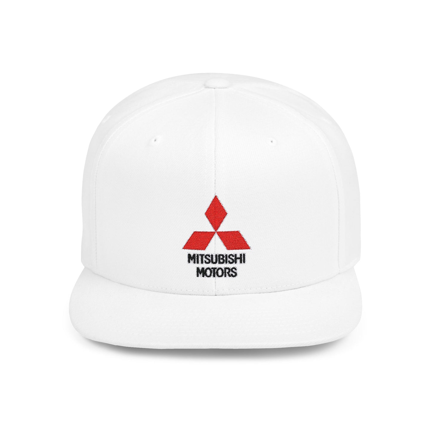 Mitsubishi Motors Flat Bill Snapback – Lightweight, Custom Fit, Premium Quality
