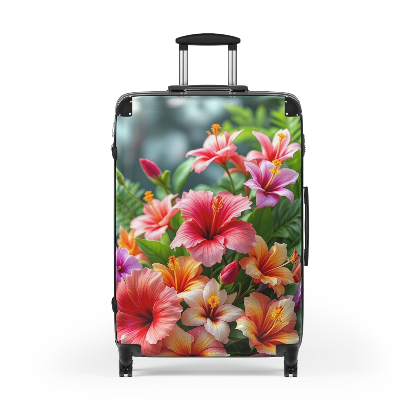 Nature Flowers Floral Close Up Colorful Art Carry-On Suitcase - Stylish Luggage for Travelers