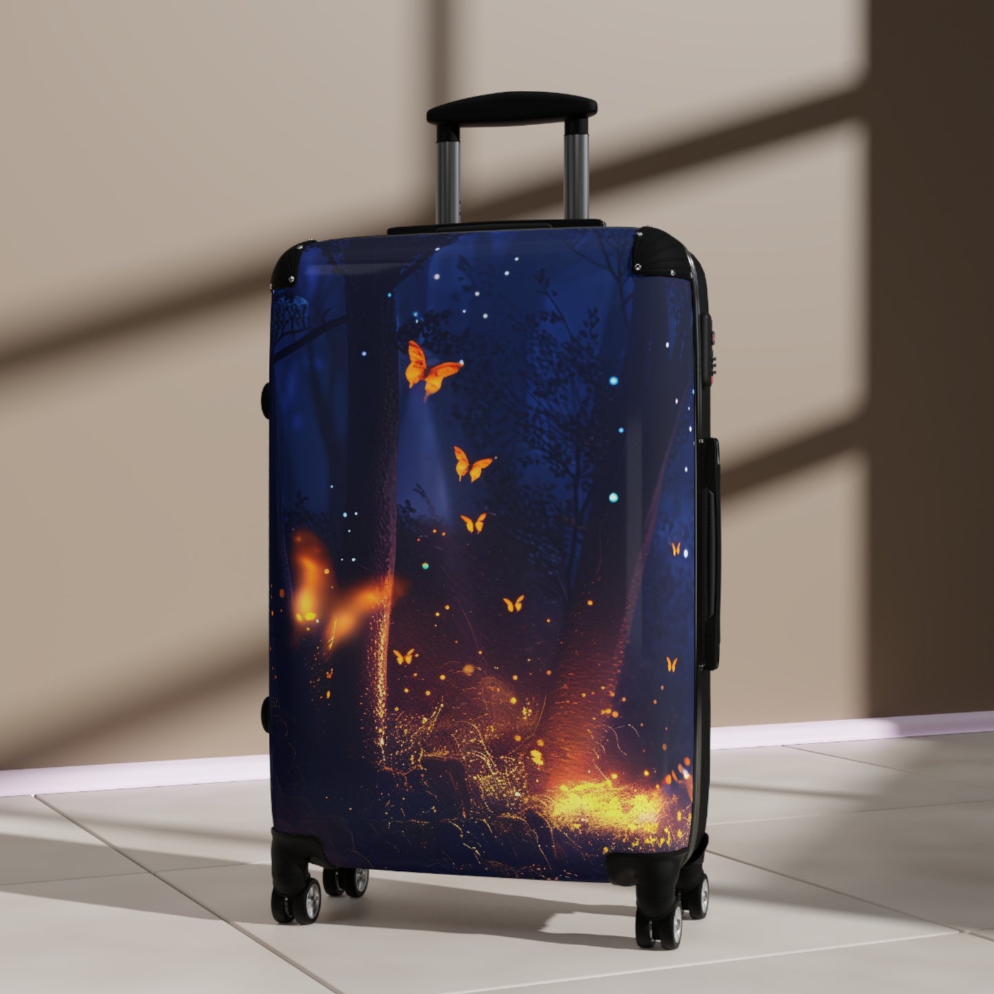 Nature Butterflies Farries Art Carry-On Suitcase - Stylish Luggage for Travelers