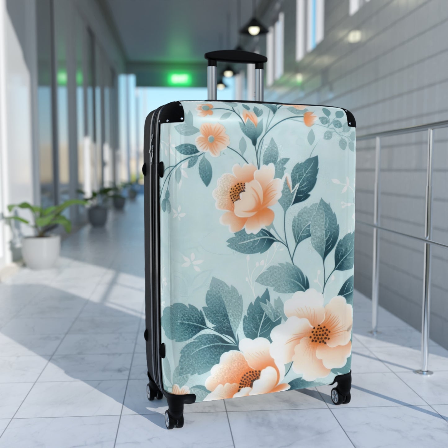 Nature Flowers Floral Vintage Floral Art Carry-On Suitcase - Stylish Luggage for Travelers