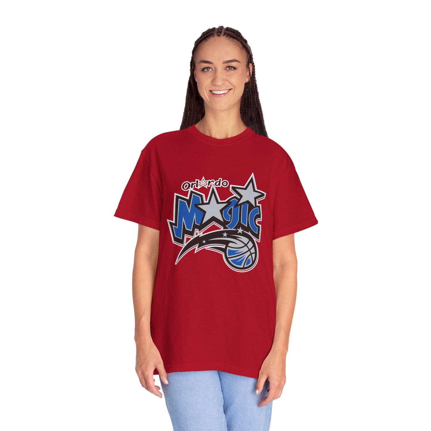 Orlando Magic Basketball Fanatics Garment-Dyed T-Shirt – Premium Cotton Tee for Customization