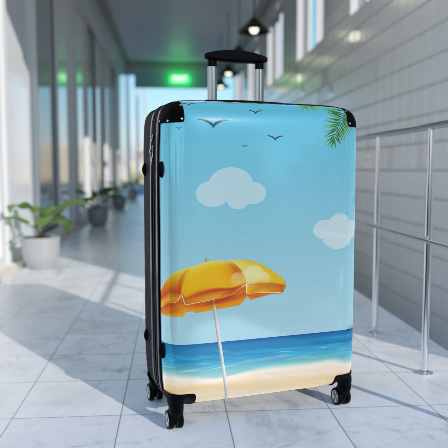 Nature Summer Beach Travel Art Carry-On Suitcase - Stylish Luggage for Travelers