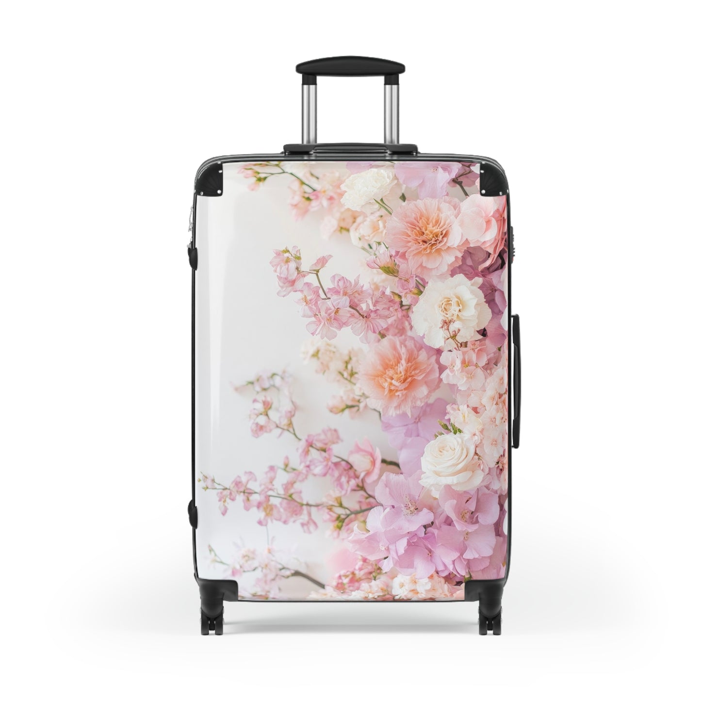 Nature Flowers Floral Pastel Beautiful Art Carry-On Suitcase - Stylish Luggage for Travelers