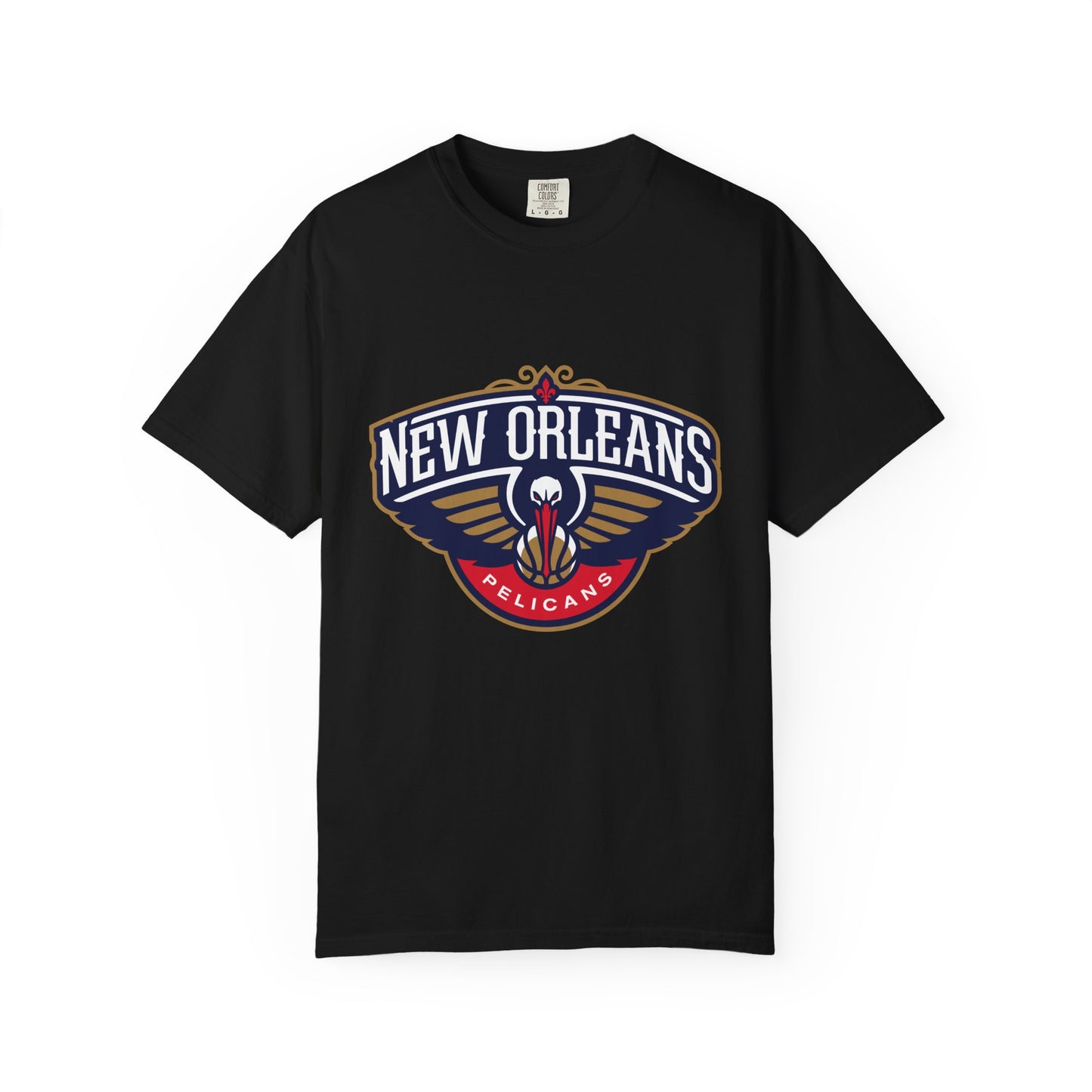 New Orleans Pelicans Garment-Dyed T-Shirt – Premium Cotton Tee for Customization