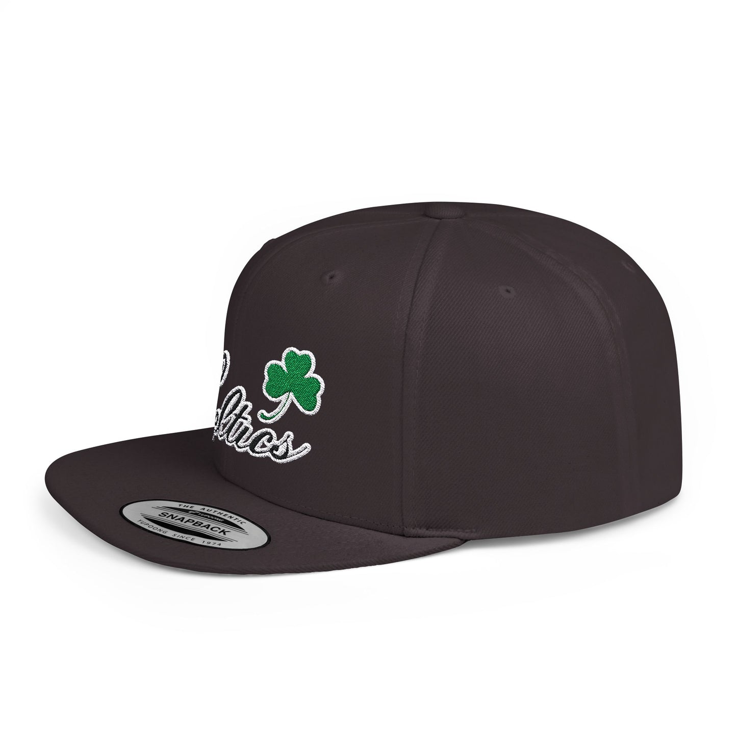 Boston Celtics Celtics Fans  Flat Bill Snapback – Lightweight, Custom Fit, Premium Quality