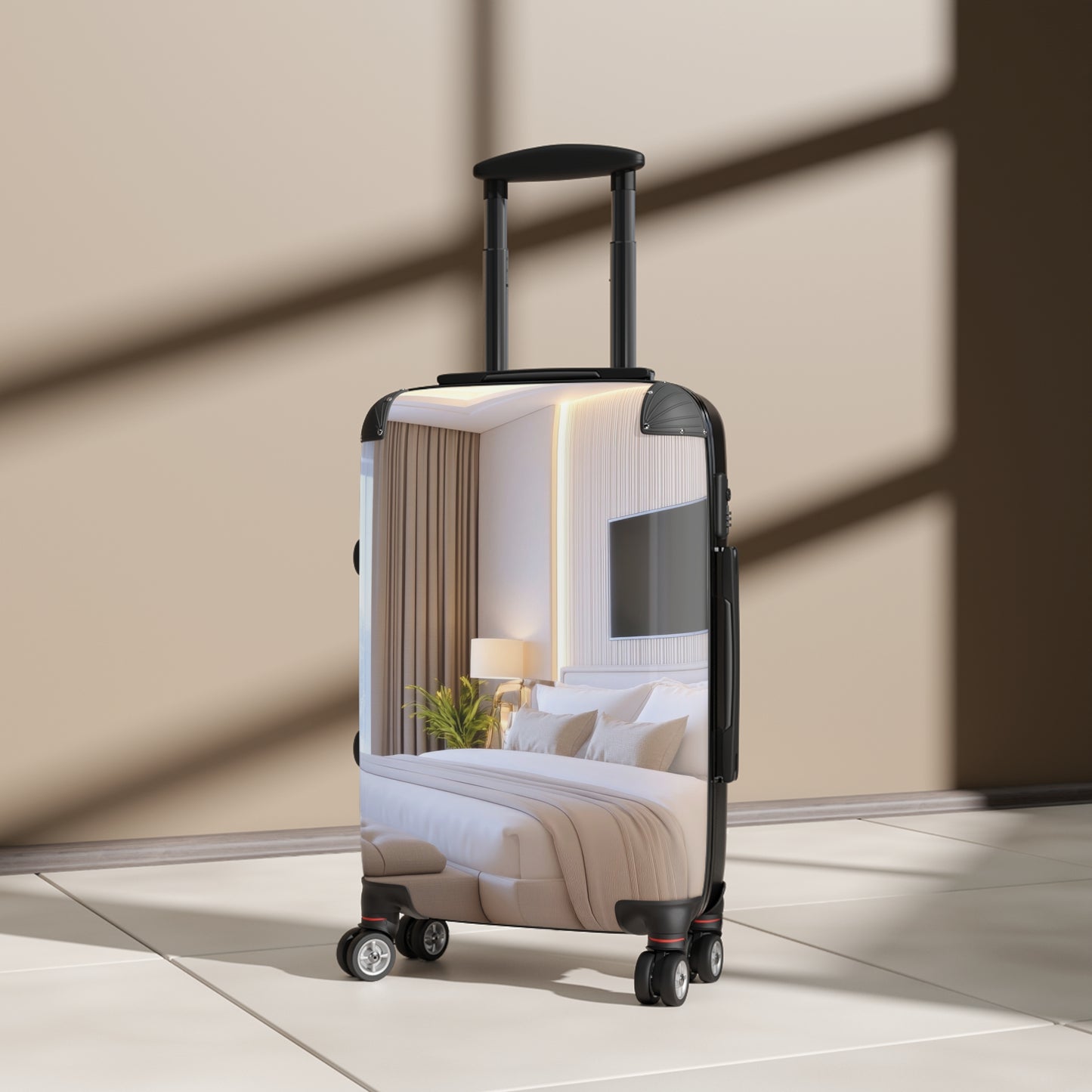 Nature Bedroom Mordern Art Carry-On Suitcase - Stylish Luggage for Travelers
