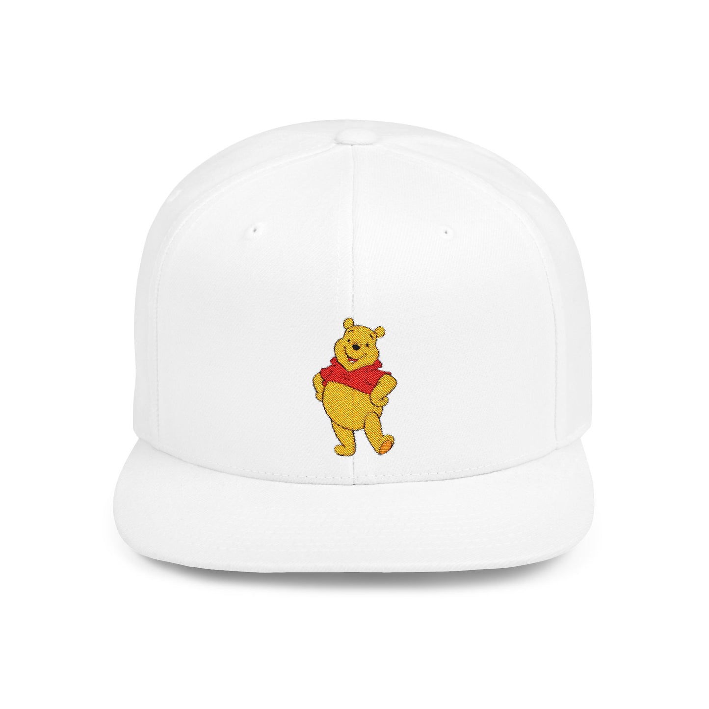 Winnie The Pooh Classic Flat Bill Snapback – Lightweight, Custom Fit, Premium Quality