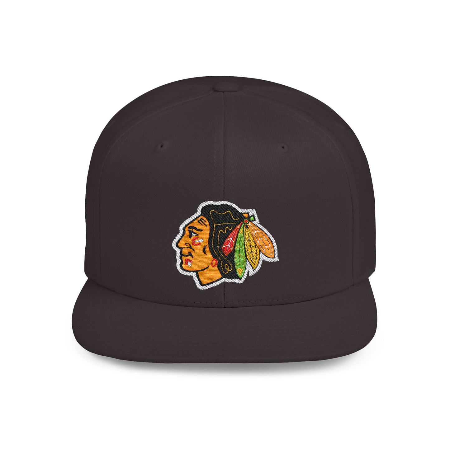 Chicago Blackhawks Flat Bill Snapback – Lightweight, Custom Fit, Premium Quality
