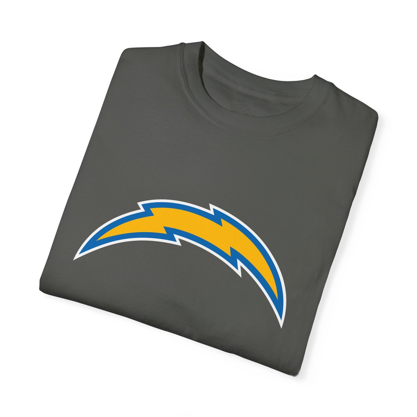 Los Angeles Chargers Team Merch Garment-Dyed T-Shirt – Premium Cotton Tee for Customization