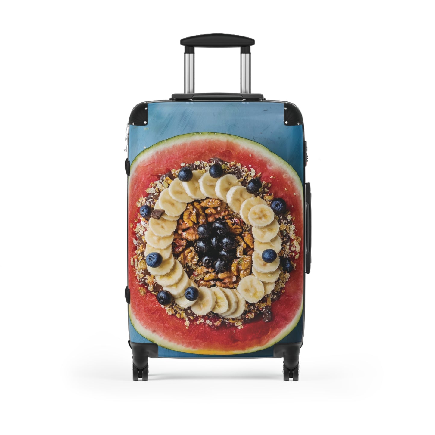 Nature Summer Watermelon Bowl  Carry-On Suitcase - Stylish Luggage for Travelers