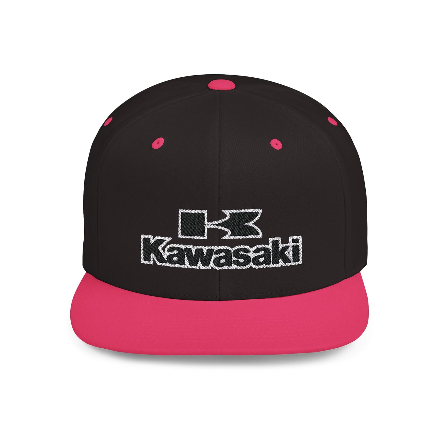 Kawasaki Flat Bill Snapback – Lightweight, Custom Fit, Premium Quality