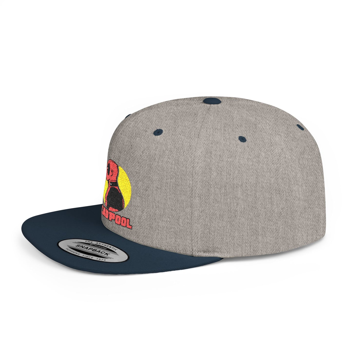 Marvel Dead Pool Flat Bill Snapback – Lightweight, Custom Fit, Premium Quality