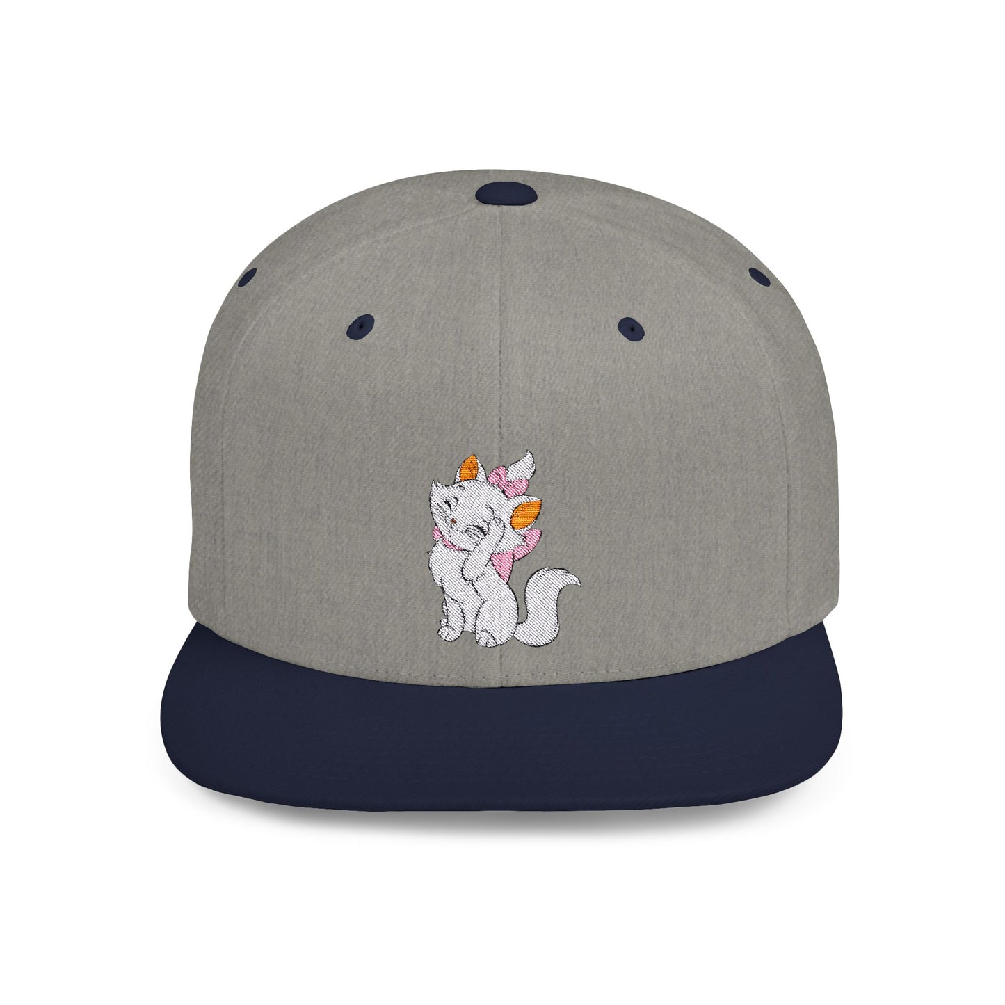 Marie The Cat Flat Bill Snapback – Lightweight, Custom Fit, Premium Quality