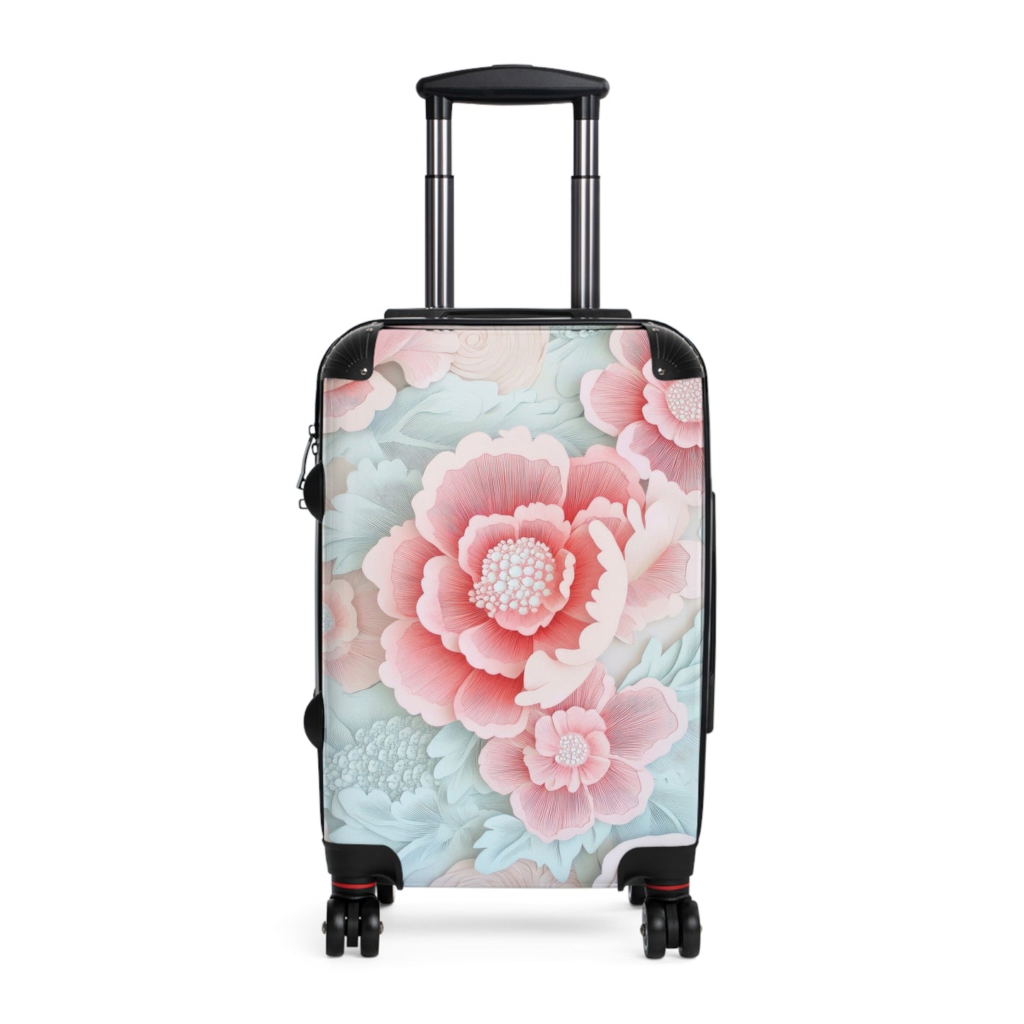 Nature Flowers Floral Intricate Art Carry-On Suitcase - Stylish Luggage for Travelers