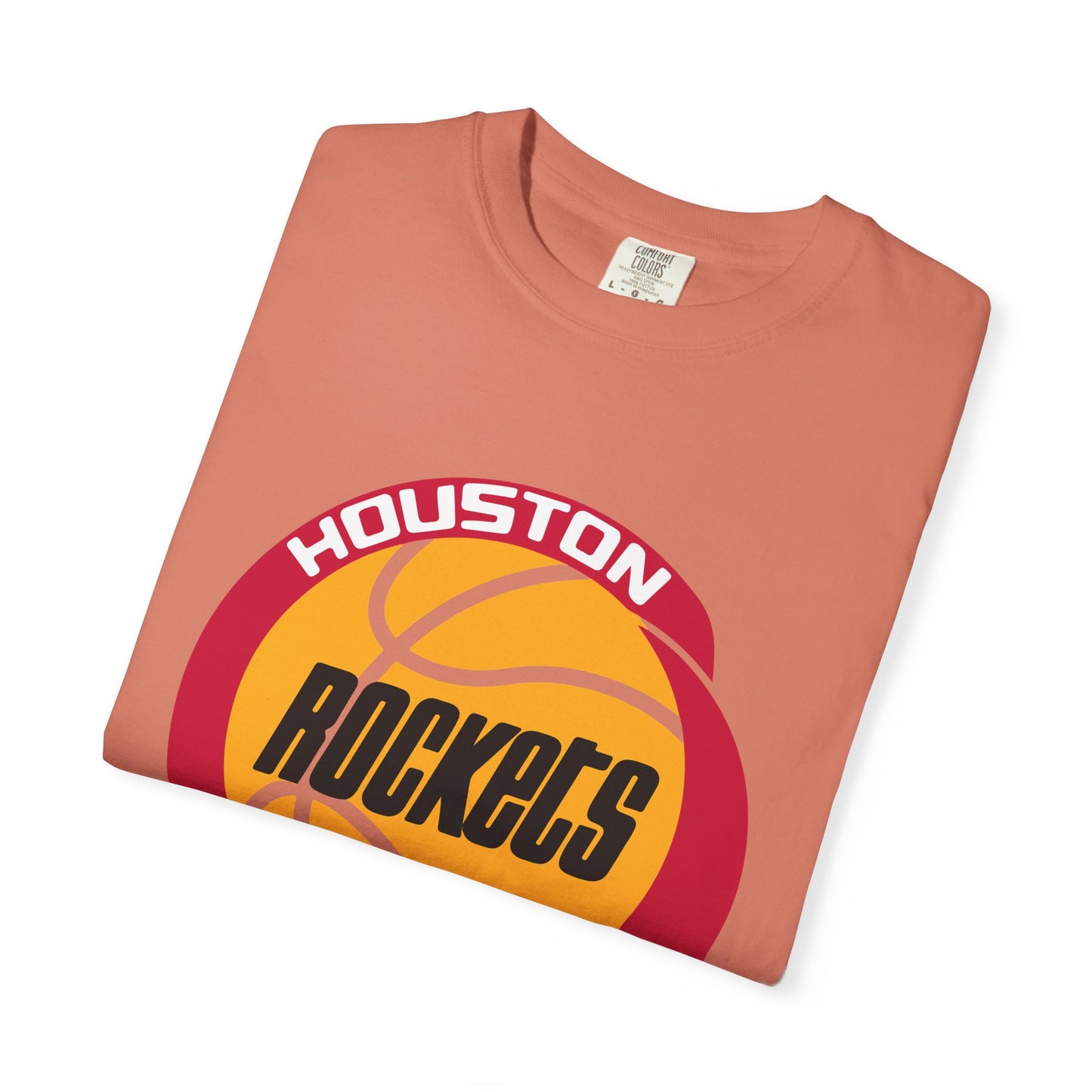 Houston Rockets Fan Garment-Dyed T-Shirt – Premium Cotton Tee for Customization