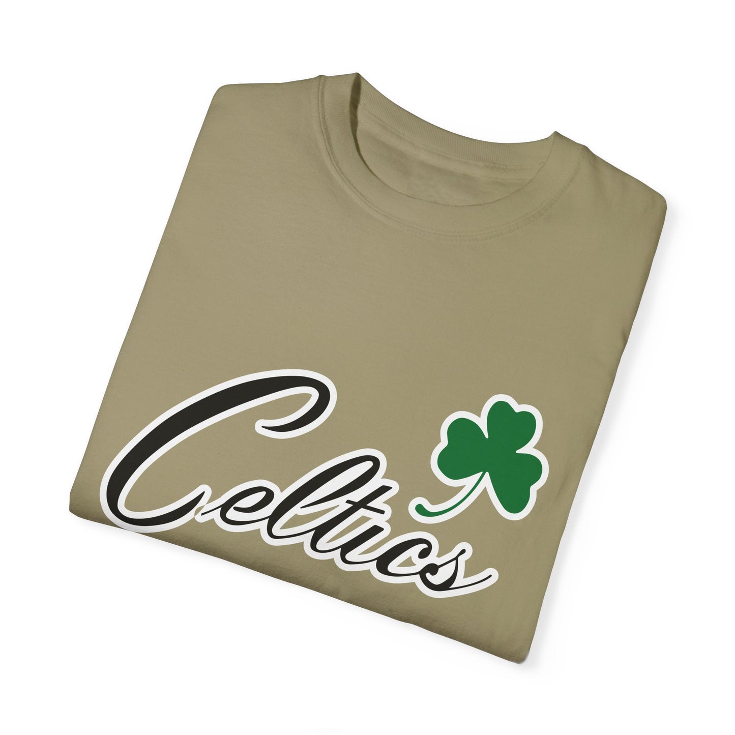 Boston Celtics Game Day Vibes Style Garment-Dyed T-Shirt – Premium Cotton Tee for Customization