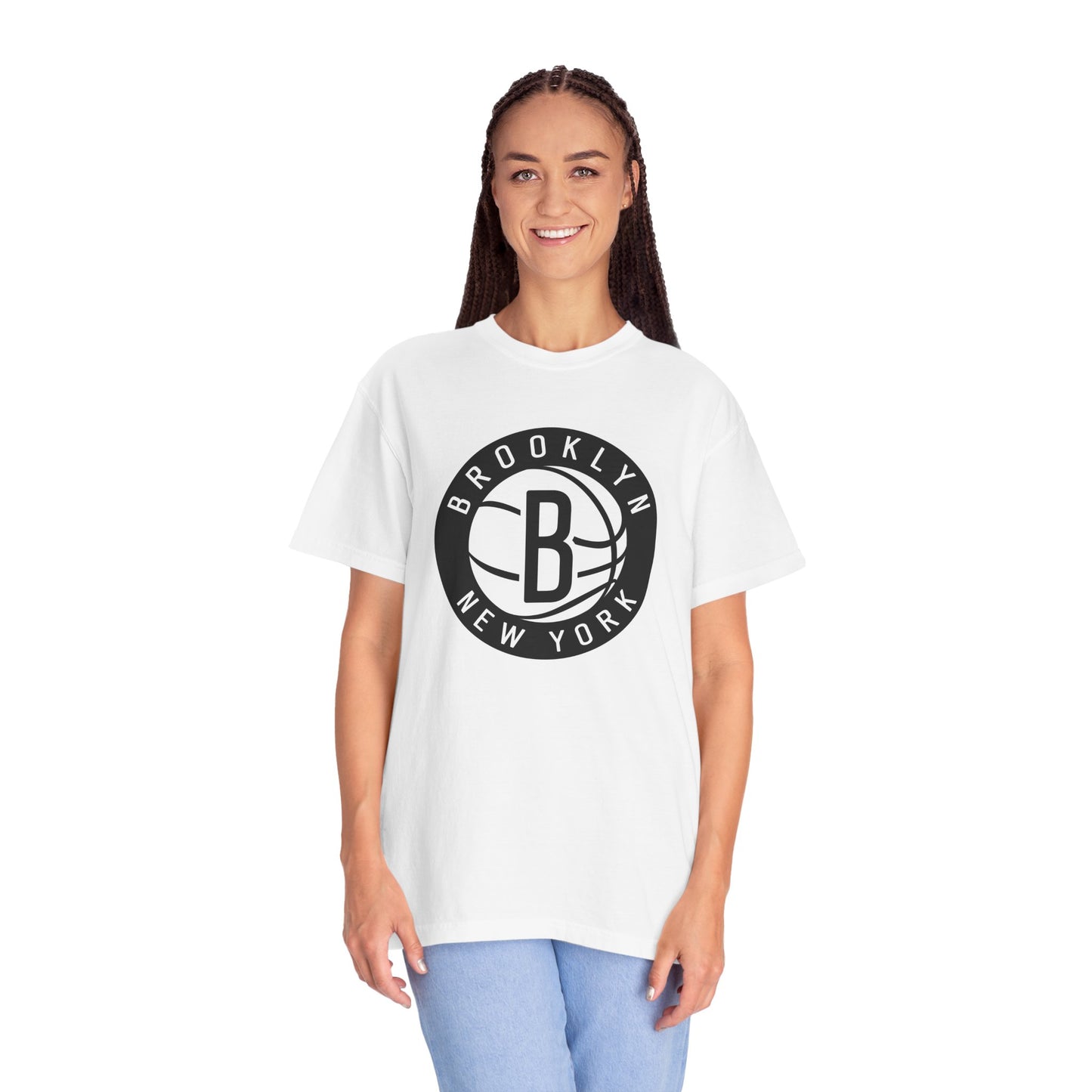 Brooklyn Nets Game Day Gear Garment-Dyed T-Shirt – Premium Cotton Tee for Customization