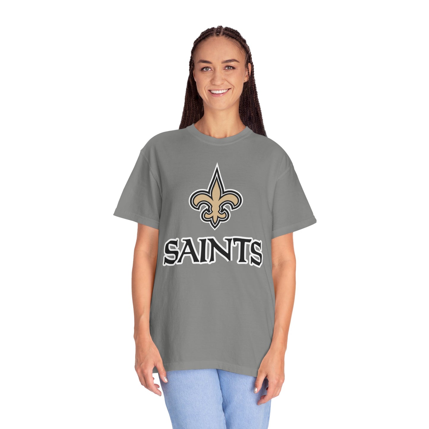 New Orleans Saints Fan Gifts Garment-Dyed T-Shirt – Premium Cotton Tee for Customization