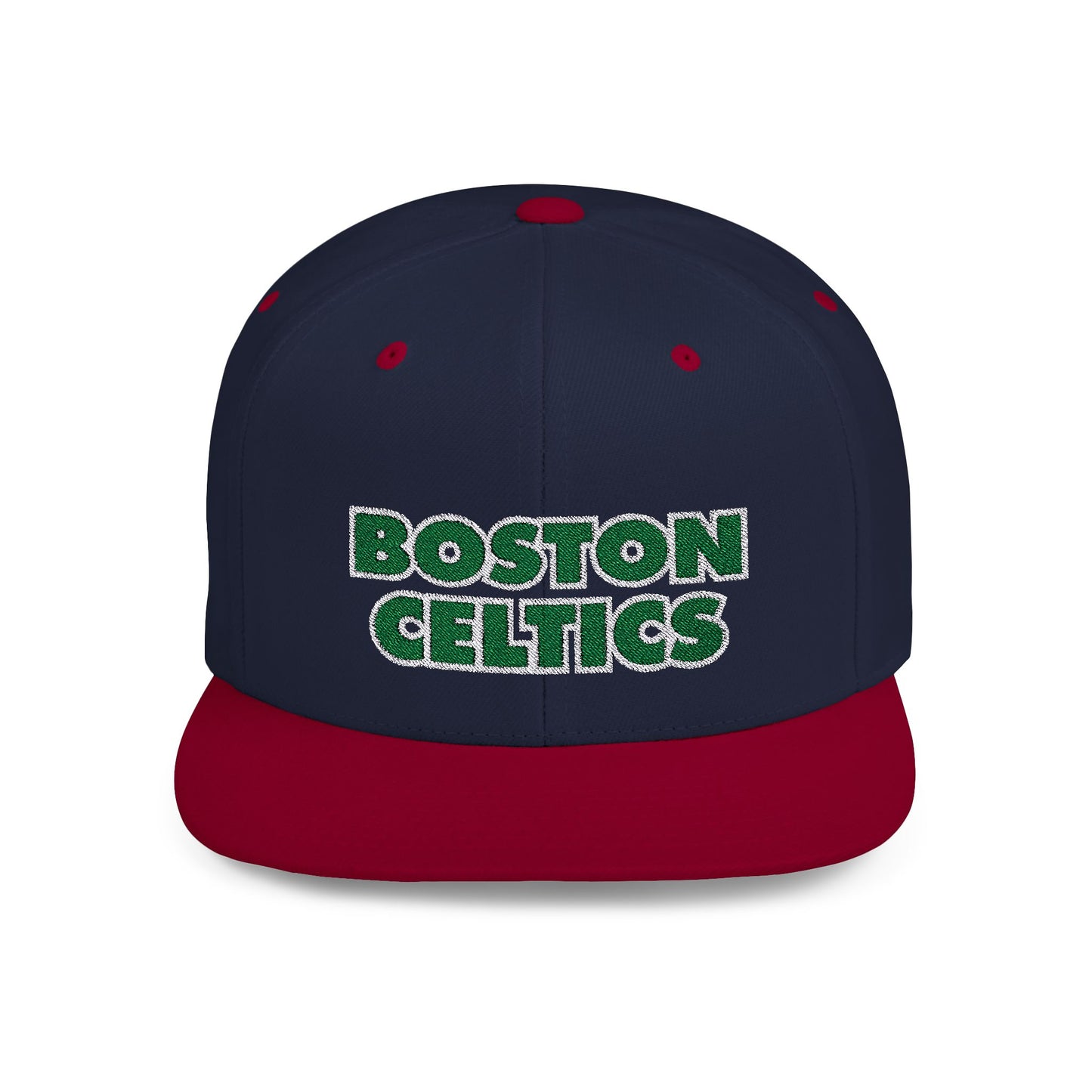 Boston Celtics Boston Basketball Flat Bill Snapback – Lightweight, Custom Fit, Premium Quality