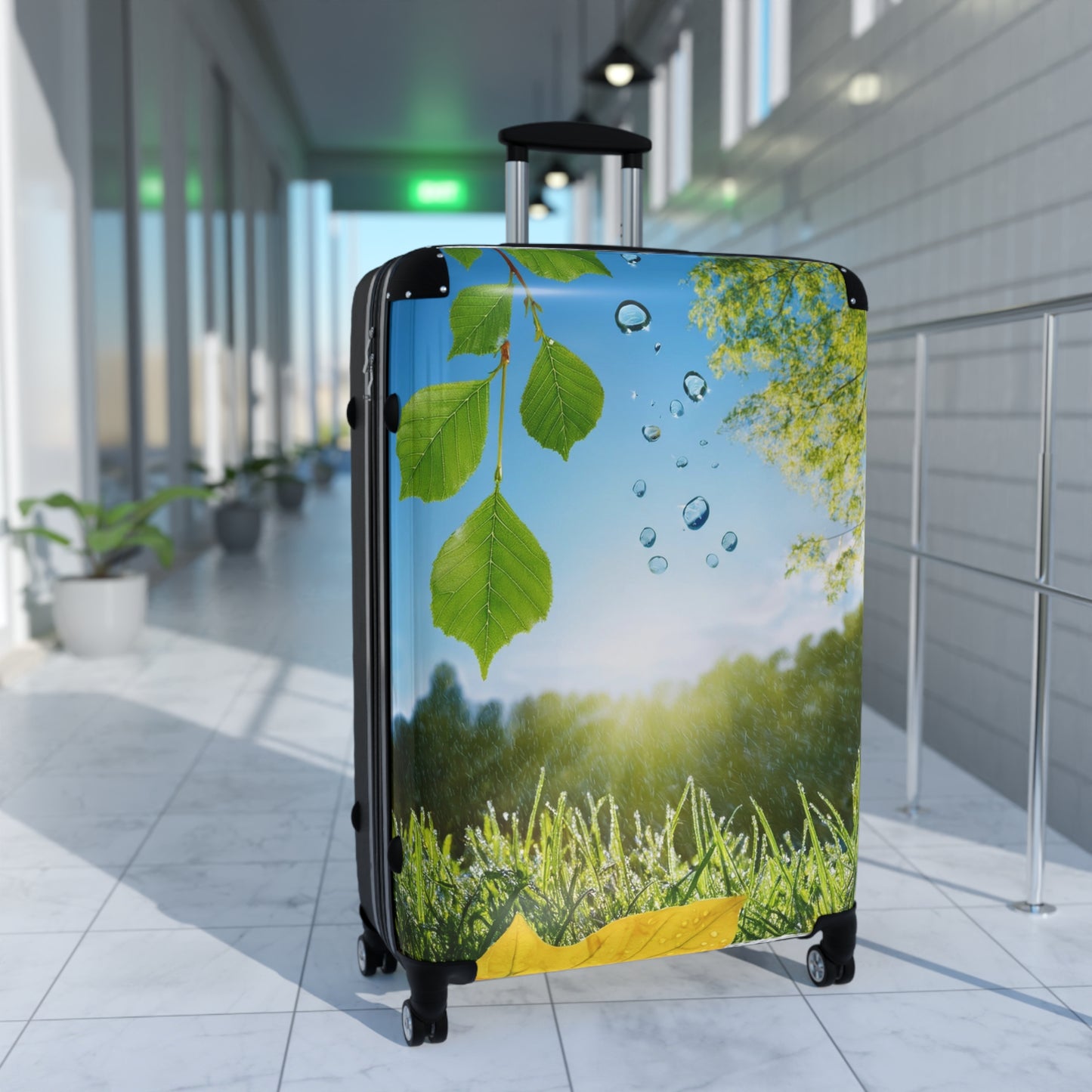Nature Scene Art Carry-On Suitcase - Stylish Luggage for Travelers