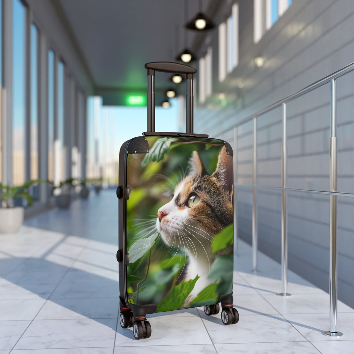 Animals Cat Gazes Carry-On Suitcase - Stylish Luggage for Travelers