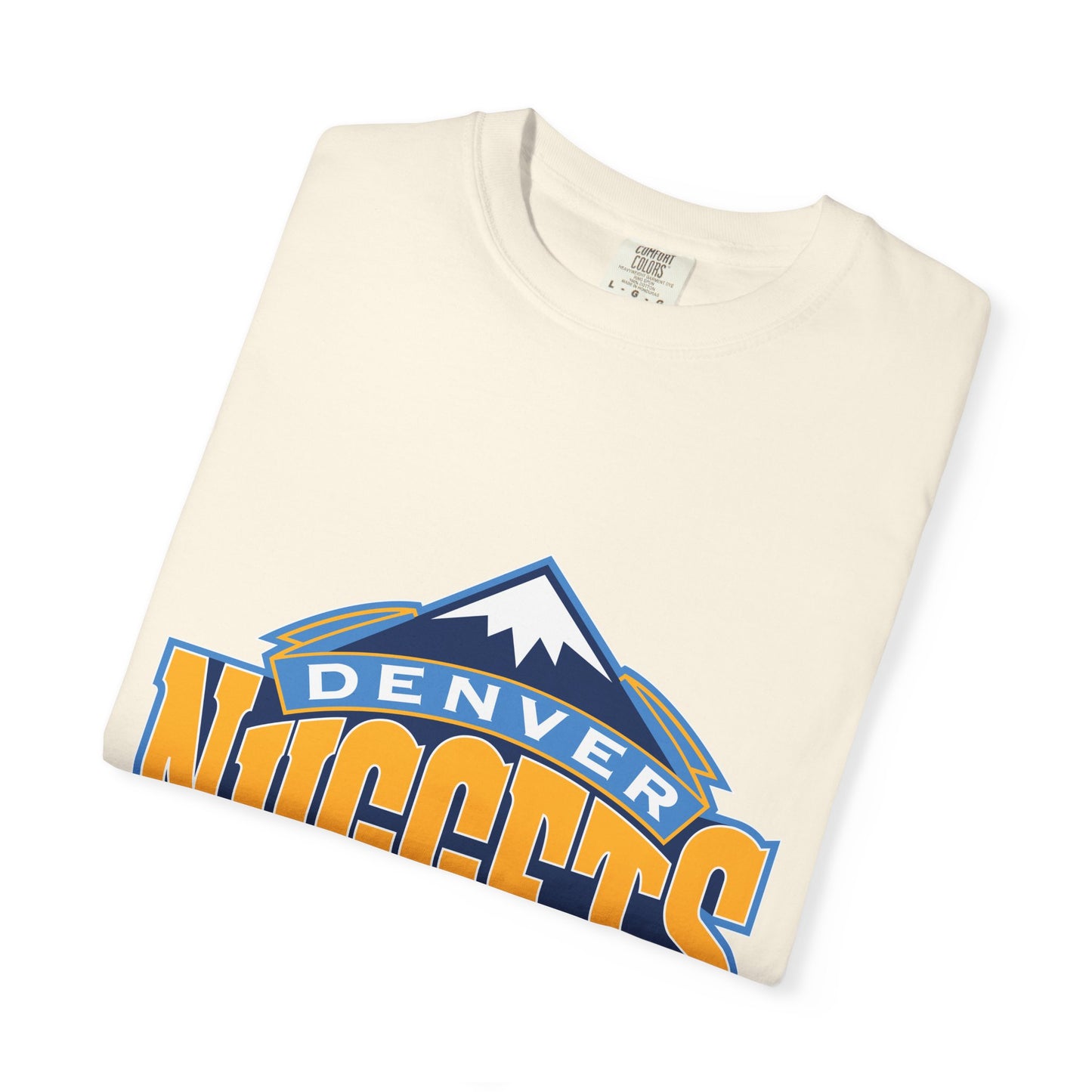 Denver Nuggets Garment-Dyed T-Shirt – Premium Cotton Tee for Customization