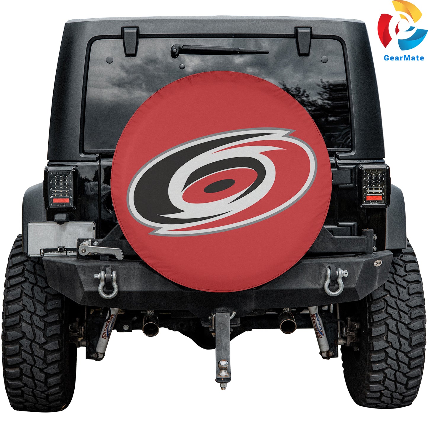 Carolina Hurricanes NHL Hockey Season Spare Tire Cover – Premium Waterproof UV-Resistant Protector